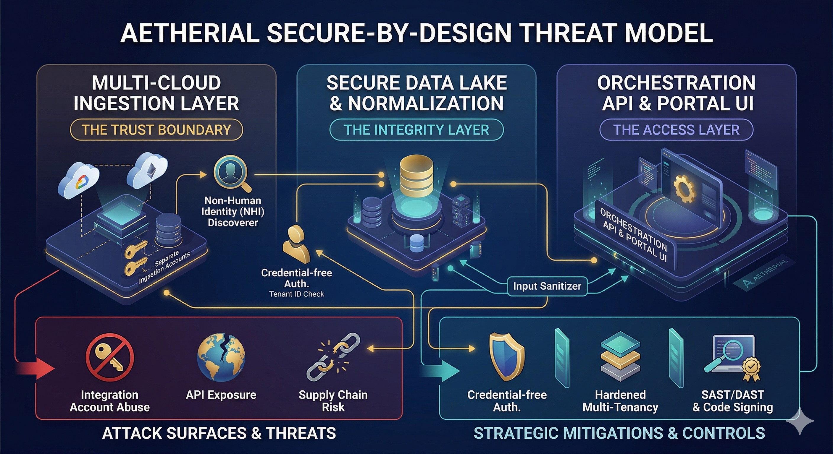 Aetherial Architecture Threat Model